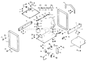 Part Location Diagram of 49451A Briggs and Stratton Washer, Flat - 1.87" Od